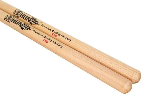 HUN 10101001018 Natural Series X5B Барабанные палочки, деревянный наконечник.
