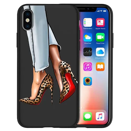 Чехол для смартфона  iPhone7/8. Высокие каблуки.