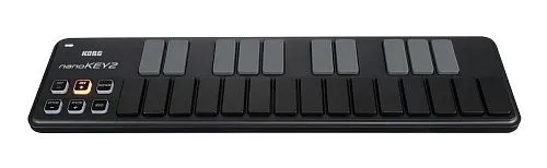 Korg Nanokey2-BK Портативный USB-MIDI-контроллер.
