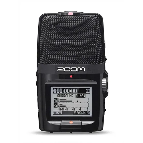 Zoom H2n Рекордер ручной со стерео микрофоном.