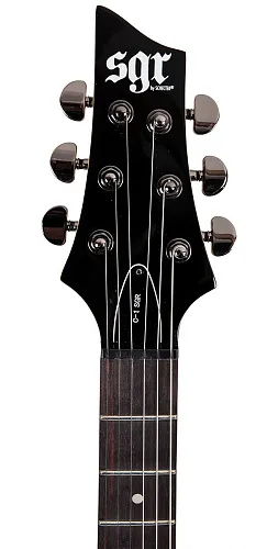 Schecter SGR C-1 BLK LH Электрогитара леворукая. 