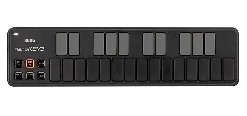 Korg Nanokey2-BK Портативный USB-MIDI-контроллер.