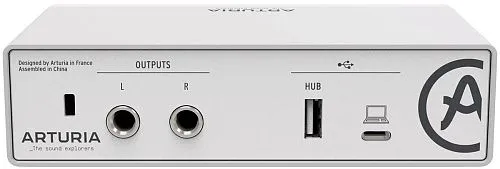 Arturia MiniFuse 1 White USB аудио интерфейс.