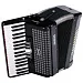 Aurus JH2005-B Аккордеон 34/48/5, черный, с футляром.-3