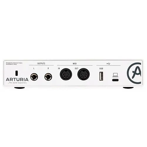 Arturia MiniFuse 2 White USB аудио интерфейс.