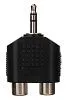 Soundking CC310 Переходник RCA х2 мама - Джек 3.5 стерео.-1