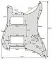 Musiclily MX2248BK Защитная накладка для электрогитары Fender Stratocaster HH, 3 слоя, черная.-3