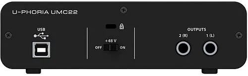 Behringer UMC22 Аудиоинтерфейс USB.