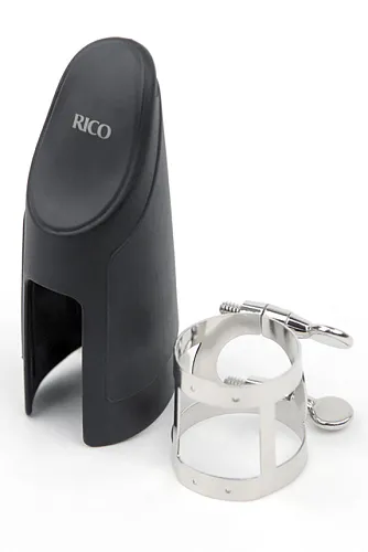 Rico RCL1N Лигатура и колпачок для кларнета Bb, никелированная.