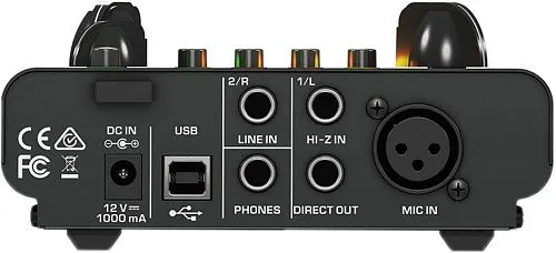 Behringer MIC500USB Микрофонный/инструментальный предусилитель.