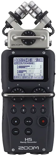 Zoom H5 Рекордер ручной компактный со сменной микрофонной системой. 