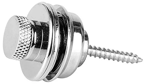 Musiclily M186-2 Крепление ремня с блокировкой (стреплоки), хром, 2 шт.
