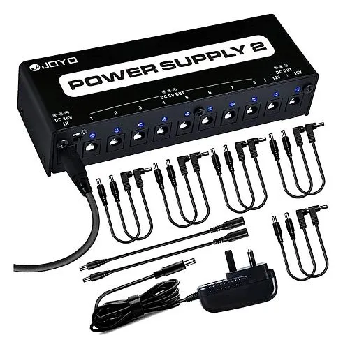 Joyo JP-02 Блок питания для педалей эффектов на 10 выходов.