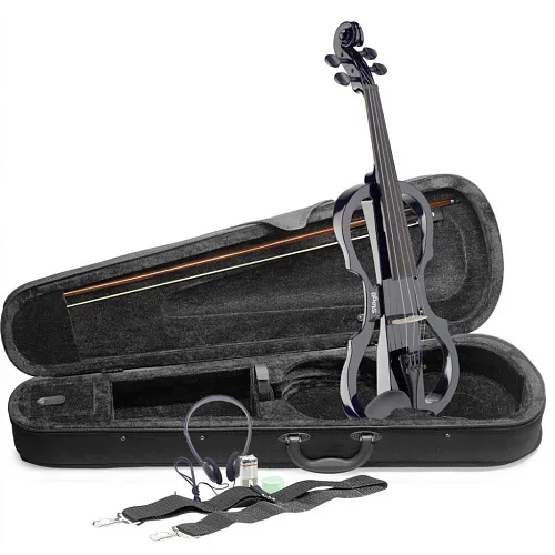 Stagg EVN X-4/4 MBK Электроскрипка 4/4.