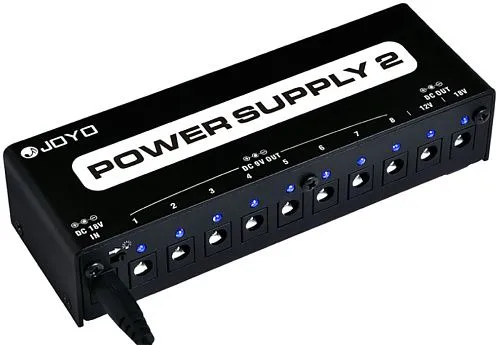Joyo JP-02 Блок питания для педалей эффектов на 10 выходов.