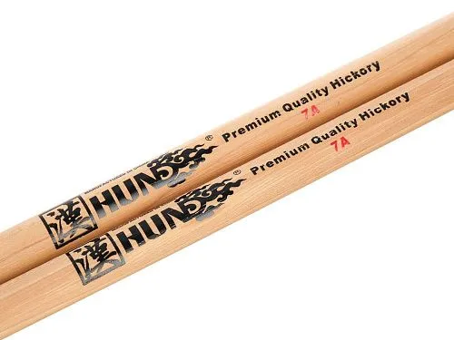 HUN 10101001001 Natural Series 7A Барабанные палочки, деревянный наконечник.