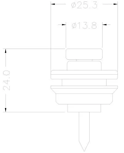 Musiclily M186-2 Крепление ремня с блокировкой (стреплоки), хром, 2 шт.